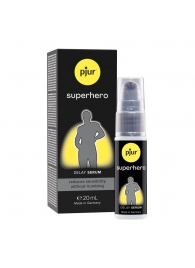 Пролонгатор-сыворотка pjur Superhero Delay Serum - 20 мл. - Pjur - купить с доставкой в Иваново