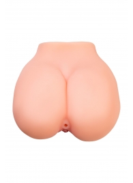 Реалистичный мастурбатор в форме попки с 2 любовными входами - No Name - в Иваново купить с доставкой