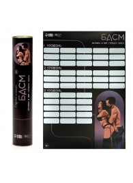 Плакат для двоих со скретч-слоем «БДСМ» - Сима-Ленд - купить с доставкой в Иваново