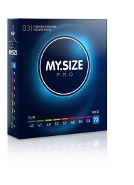 Презервативы MY.SIZE размер 72 - 3 шт. - My.Size - купить с доставкой в Иваново