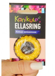 Цветное рельефное эрекционное кольцо Ellasring - Sitabella - в Иваново купить с доставкой