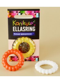 Цветное рельефное эрекционное кольцо Ellasring - Sitabella - в Иваново купить с доставкой
