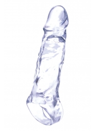 Прозрачная насадка-удлинитель Length Enhancer с подхватом - 16 см. - NMC - в Иваново купить с доставкой