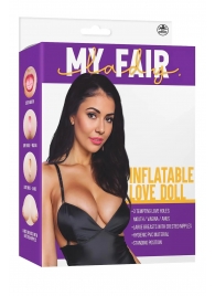 Телесная надувная секс-кукла с 3 любовными отверстиями - NMC - в Иваново купить с доставкой