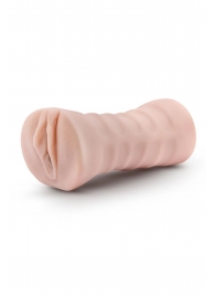 Телесный мастурбатор-вагина Ayumi с вибрацией - Blush Novelties - в Иваново купить с доставкой