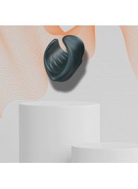 Серый сквозной мастурбатор с вибрацией Manwan Starter - Manwan - в Иваново купить с доставкой