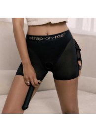 Трусики-шорты для фиксации насадок Strap-on-me Harness Lingerie Halo - size XS - Strap-on-me - купить с доставкой в Иваново