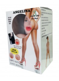 Надувная секс-кукла Angelina 3D - Boys of Toys - в Иваново купить с доставкой