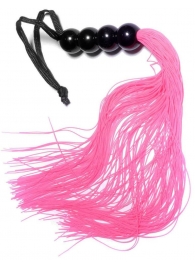 Розовая силиконовая плеть - 35,5 см. - Boys of Toys - купить с доставкой в Иваново