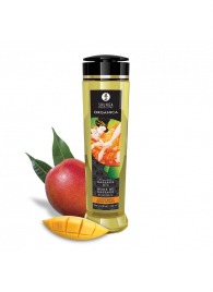 Массажное масло для тела Luscious Mango с ароматом манго - 240 мл. - Shunga - купить с доставкой в Иваново