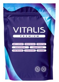 Презервативы VITALIS Premium Сomfort Plus анатомической формы - 15 шт. - Vitalis - купить с доставкой в Иваново