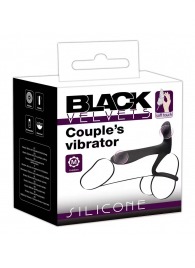 Черная насадка на член с вибрацией Couple’s Vibrator - Orion - в Иваново купить с доставкой