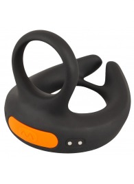 Черный вибростимулятор мошонки RC Scrotum Stimulator with Vibration - Orion - в Иваново купить с доставкой