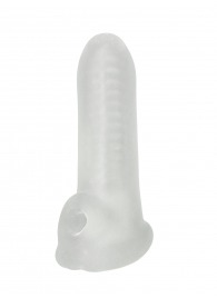 Белый фаллоудлинитель Striker - 13,5 см. - Lola Games - в Иваново купить с доставкой