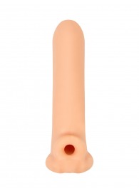 Телесный фаллоудлинитель Titan - 16,5 см. - Lola Games - в Иваново купить с доставкой