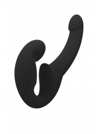 Черный безремневой страпон Share Lite - Fun Factory - купить с доставкой в Иваново