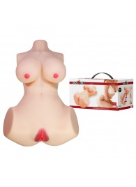 Мастурбатор-торс Aveline с 2 любовными тоннелями - Baile - в Иваново купить с доставкой