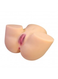 Телесный мастурбатор Liora с 2 любовными тоннелями - Baile - в Иваново купить с доставкой