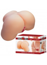 Телесный мастурбатор с 2 любовными отверстиями Olivia - Baile - в Иваново купить с доставкой