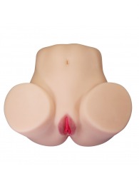 Телесный мастурбатор Julia с 2 любовными каналами - Baile - в Иваново купить с доставкой