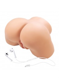 Телесный мастурбатор Olivia с 2 любовными отверстиями - Baile - в Иваново купить с доставкой