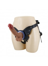 Поясной страпон Wells: трусики в форме бабочки и фаллоимитатор-насадка - Baile - купить с доставкой в Иваново