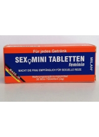 Возбуждающие таблетки для женщин Sex-Mini-Tabletten feminin - 30 таблеток (100 мг.) - Milan Arzneimittel GmbH - купить с доставкой в Иваново