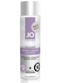 Женский лубрикант на водной основе JO AGAPE LUBRICANT ORIGINAL - 120 мл. - System JO - купить с доставкой в Иваново