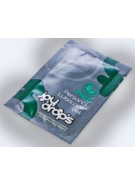 Пробник смазки на водной основе с ароматом мяты JoyDrops Mint - 5 мл. - JoyDrops - купить с доставкой в Иваново