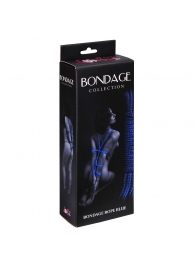 Синяя веревка Bondage Collection Blue - 3 м. - Lola Games - купить с доставкой в Иваново