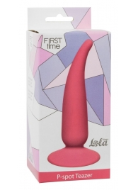 Розовая анальная пробка P-spot Teazer Pink - 12,2 см. - Lola Games - в Иваново купить с доставкой