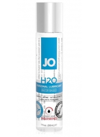 Возбуждающий лубрикант на водной основе JO Personal Lubricant H2O Warming - 30 мл. - System JO - купить с доставкой в Иваново