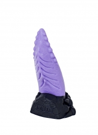 Фиолетовый стимулятор  Язык дракона  - 20,5 см. - Erasexa - купить с доставкой в Иваново