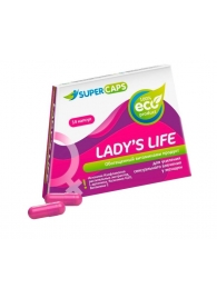 Возбуждающие капсулы Ladys Life - 14 капсул (0,35 гр.) - Biological Technology Co. - купить с доставкой в Иваново