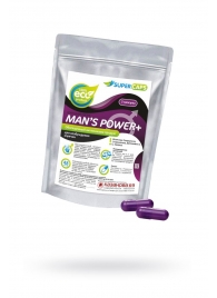 Капсулы для мужчин Man s Power+ с гранулированным семенем - 2 капсулы (0,35 гр.) - SuperCaps - купить с доставкой в Иваново