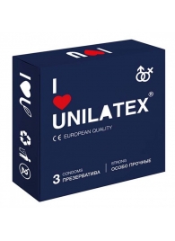 Ультрапрочные презервативы Unilatex Extra Strong - 3 шт. - Unilatex - купить с доставкой в Иваново
