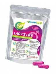 Возбуждающие капсулы Ladys Life - 2 капсулы (0,35 гр.) - Biological Technology Co. - купить с доставкой в Иваново