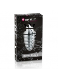 Анальный плаг для электростимуляции Hector Helix Buttplug L - 11,5 см. - MyStim - купить с доставкой в Иваново