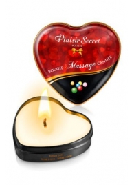 Массажная свеча с ароматом бубль-гума Bougie Massage Candle - 35 мл. - Plaisir Secret - купить с доставкой в Иваново