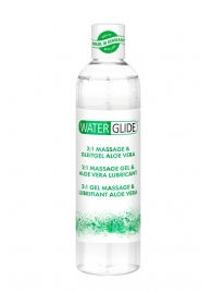 Гель-смазка 2-в-1 MASSAGE   LUBRICANT ALOE VERA - 300 мл. - Waterglide - купить с доставкой в Иваново