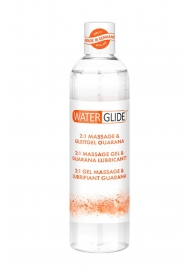 Гель-смазка 2-в-1 MASSAGE   LUBRICANT GUARANA - 300 мл. - Waterglide - купить с доставкой в Иваново