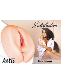 Мастурбатор с 2 тоннелями Satisfaction Gorgeous - Lola Games - в Иваново купить с доставкой