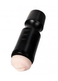 Мастурбатор-ротик A-Toys в черной колбе - A-toys - в Иваново купить с доставкой