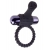 Черное эрекционное виброкольцо Vibrating Silicone Super Ring - Pipedream - в Иваново купить с доставкой