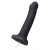 Черный фаллос с имитацией эякуляции Silicon Cum Dildo L - 19,6 см. - Strap-on-me - купить с доставкой в Иваново