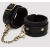 Черные оковы на ноги Bound to You Faux Leather Ankle Cuffs - Fifty Shades of Grey - купить с доставкой в Иваново