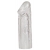 Удлиняющая насадка на пенис Mega Dick Sleeve Transparent - Orion - в Иваново купить с доставкой