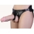 Гигантский фаллоимитатор на присоске в комплекте с трусиками - 26 см. - LOVETOY (А-Полимер) - купить с доставкой в Иваново