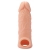 Телесная насадка EXTENDER WITH BALL STRAP 5.5 - 14 см. - Dream Toys - в Иваново купить с доставкой