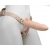 Телесный фаллопротез MEN STYLE с анальным стимулятором - 17,5 см. - LOVETOY (А-Полимер) - купить с доставкой в Иваново